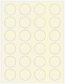 Opal Soho Round Labels (24 per sheet - 5 sheets per pack)