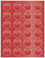 Jupiter Soho Round Labels (24 per sheet - 5 sheets per pack)