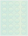 Lagoon Soho Round Labels (24 per sheet - 5 sheets per pack)