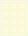 Crest Baronial Ivory Soho Square Labels 2 x 2 (12 per sheet - 5 sheets per pack)