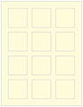 Crest Baronial Ivory Soho Square Labels 2 x 2 (12 per sheet - 5 sheets per pack)