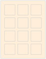 Old Lace Soho Square Labels 2 x 2 (12 per sheet - 5 sheets per pack)