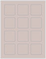 Beige Soho Square Labels 2 x 2 (12 per sheet - 5 sheets per pack)