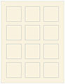 Milkweed Soho Square Labels 2 x 2 (12 per sheet - 5 sheets per pack)