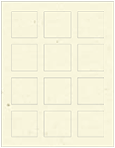 Milkweed Soho Square Labels 2 x 2 (12 per sheet - 5 sheets per pack)