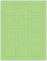 Pistachio Soho Square Labels 2 x 2 (12 per sheet - 5 sheets per pack)