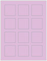 Purple Lace Soho Square Labels 2 x 2 (12 per sheet - 5 sheets per pack)
