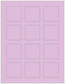Purple Lace Soho Square Labels 2 x 2 (12 per sheet - 5 sheets per pack)