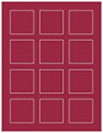 Pomegranate Soho Square Labels 2 x 2 (12 per sheet - 5 sheets per pack)