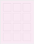 Lily Soho Square Labels 2 x 2 (12 per sheet - 5 sheets per pack)