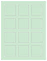 Green Tea Soho Square Labels 2 x 2 (12 per sheet - 5 sheets per pack)