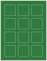 Verde Soho Square Labels 2 x 2 (12 per sheet - 5 sheets per pack)
