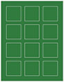 Verde Soho Square Labels 2 x 2 (12 per sheet - 5 sheets per pack)