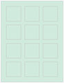 Mist Soho Square Labels 2 x 2 (12 per sheet - 5 sheets per pack)