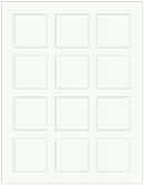 Mist Soho Square Labels 2 x 2 (12 per sheet - 5 sheets per pack)