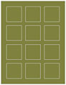 Olive Soho Square Labels 2 x 2 (12 per sheet - 5 sheets per pack)