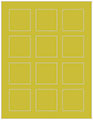 Mystique Soho Square Labels 2 x 2 (12 per sheet - 5 sheets per pack)