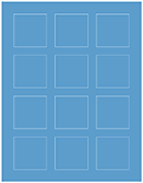 Ocean Soho Square Labels 2 x 2 (12 per sheet - 5 sheets per pack)