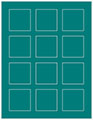 Fiji Soho Square Labels 2 x 2 (12 per sheet - 5 sheets per pack)