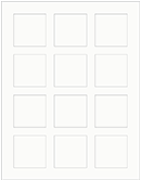 Quartz Soho Square Labels 2 x 2 (12 per sheet - 5 sheets per pack)