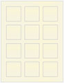 Opal Soho Square Labels 2 x 2 (12 per sheet - 5 sheets per pack)
