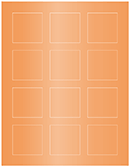 Mandarin Soho Square Labels 2 x 2 (12 per sheet - 5 sheets per pack)