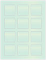Lagoon Soho Square Labels 2 x 2 (12 per sheet - 5 sheets per pack)