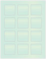 Lagoon Soho Square Labels 2 x 2 (12 per sheet - 5 sheets per pack)