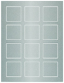 Argento Soho Square Labels 2 x 2 (12 per sheet - 5 sheets per pack)