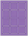 Grape Jelly Soho Square Labels 2 x 2 (12 per sheet - 5 sheets per pack)
