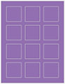 Grape Jelly Soho Square Labels 2 x 2 (12 per sheet - 5 sheets per pack)