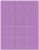 Grape Jelly Soho Square Labels 2 x 2 (12 per sheet - 5 sheets per pack)