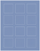 Adriatic Soho Square Labels 2 x 2 (12 per sheet - 5 sheets per pack)