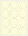 Crest Baronial Ivory Soho Round Labels Style B5