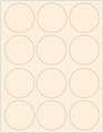 Old Lace Soho Round Labels Style B5