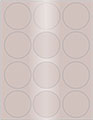 Beige Soho Round Labels Style B5