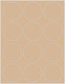 Desert Storm Soho Round Labels Style B5