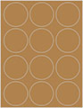 Natural Kraft Soho Round Labels Style B5