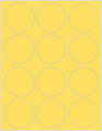 Lemon Drop Soho Round Labels Style B5