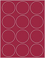 Pomegranate Soho Round Labels Style B5