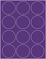 Amethyst Soho Round Labels Style B5