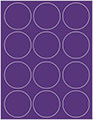 Amethyst Soho Round Labels Style B5