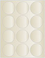 Champagne Soho Round Labels Style B5
