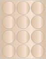 Nude Soho Round Labels Style B5