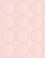 Rose Soho Round Labels Style B5