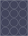 Cobalt Soho Round Labels Style B5
