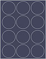 Cobalt Soho Round Labels Style B5