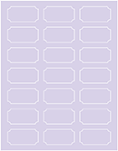 Purple Lace Exacto Labels - Notch 2 1/4 x 1 1/8 - 21 Labels/Sh - 5 Sh/Pk