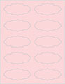 Pink Feather Soho Victorian Labels Style B2