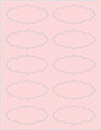 Pink Feather Soho Victorian Labels Style B2